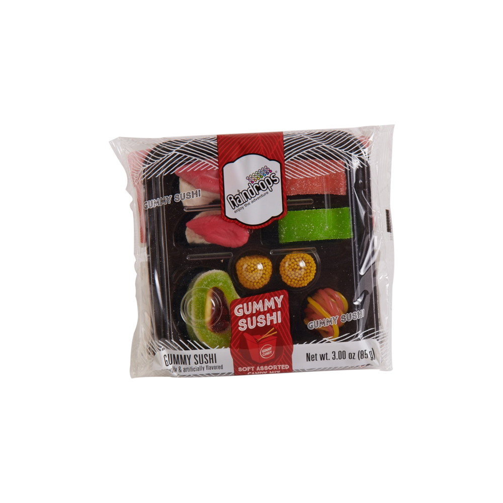 Gummy sushi Raindrops 85grs