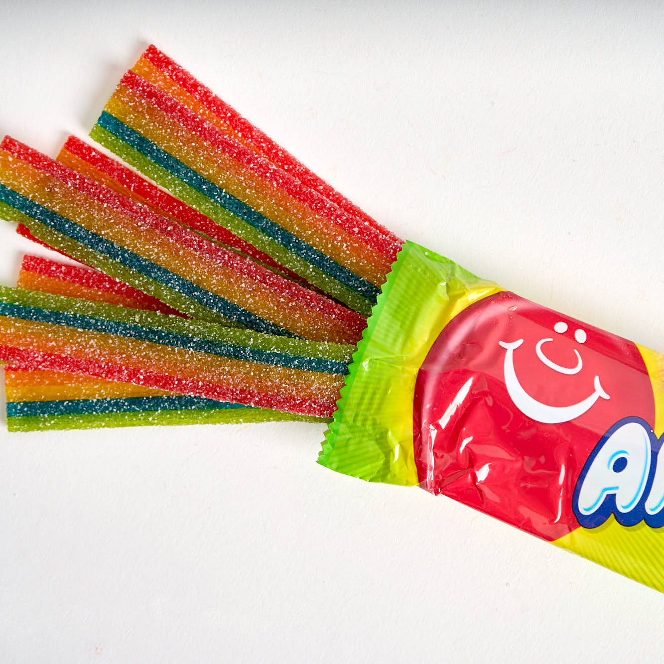 
                  
                    Air heads extremes, Rainbow Berry Flavor 57gr
                  
                