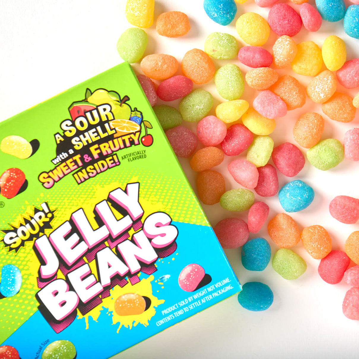 
                  
                    Warheads Sour Jelly Beans, caja 113gr
                  
                