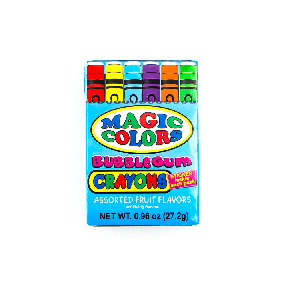 Magic Colors Bubble Gum Crayons 27 2Gr Borreguito Com   Magiccolor Bubble Gum Borreguitocom 679834 